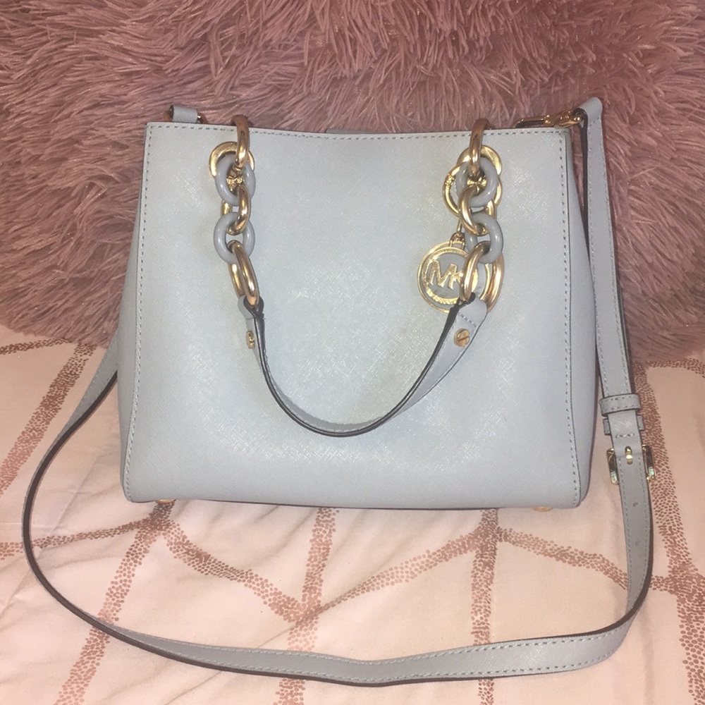 Michael kors small blue handbag💖💖💖